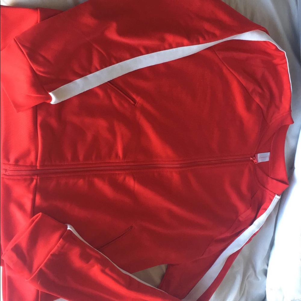 Red jacket